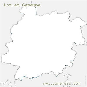 fond de carte d�partement du  Lot-et-Garonne 47