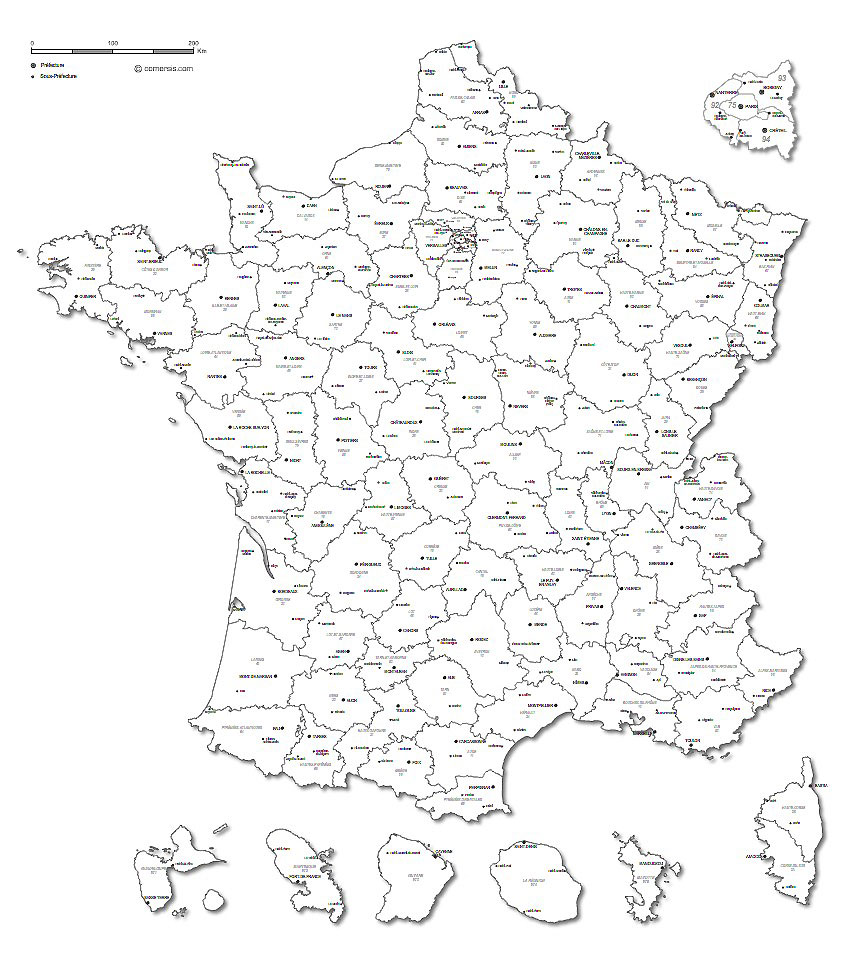 Préfectures de France 