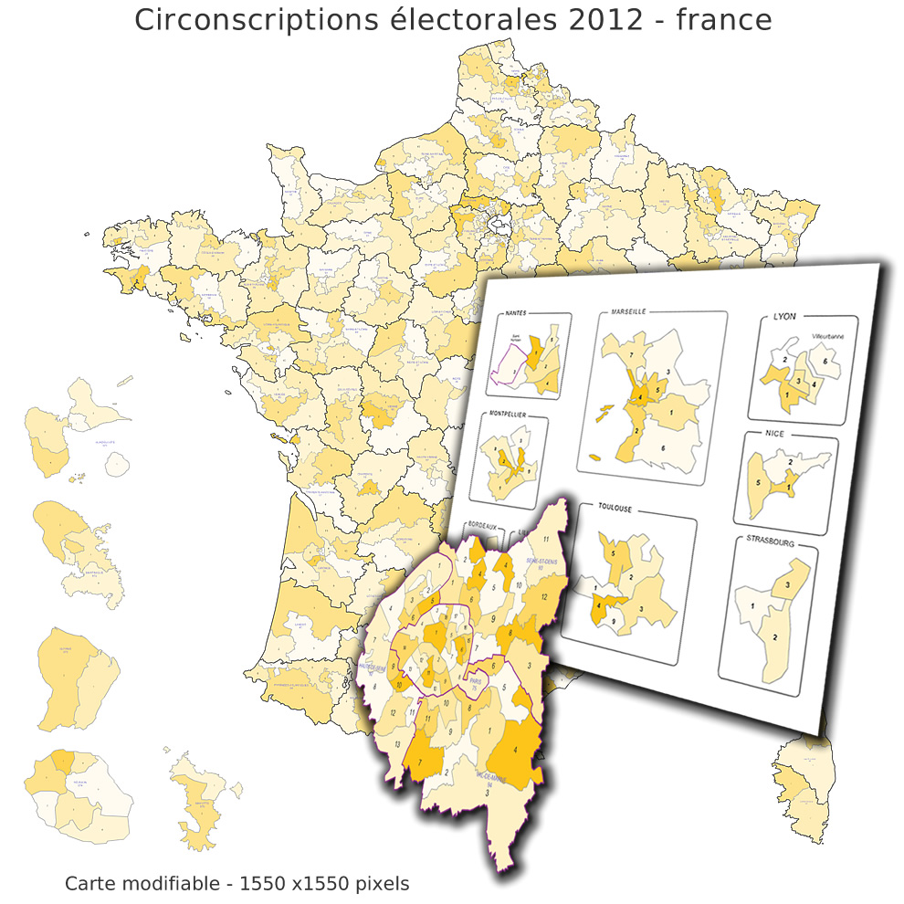 Circonscriptions de France