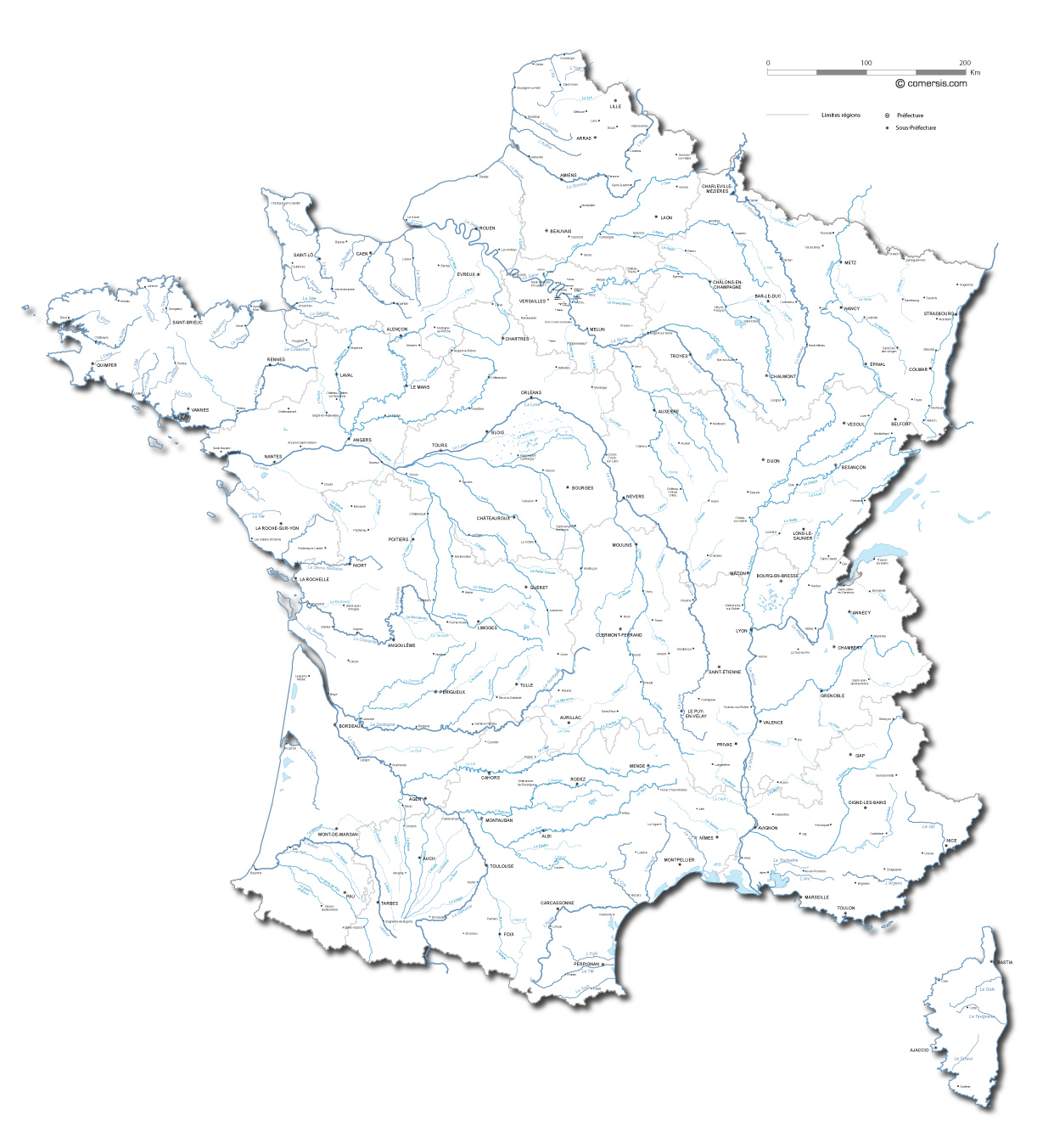 Fleuves et rivières de France 